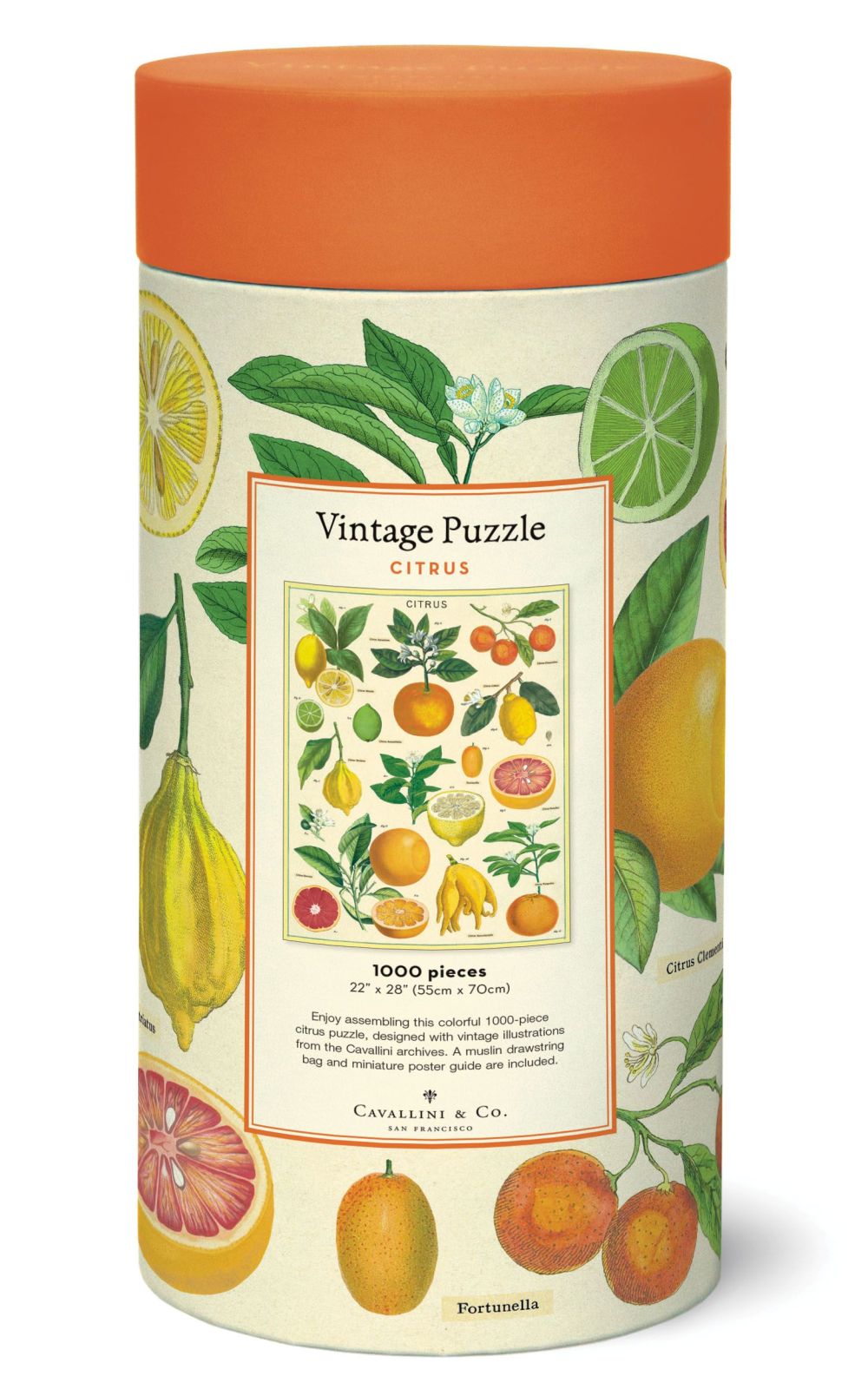 Vintage Puzzle - Citrus