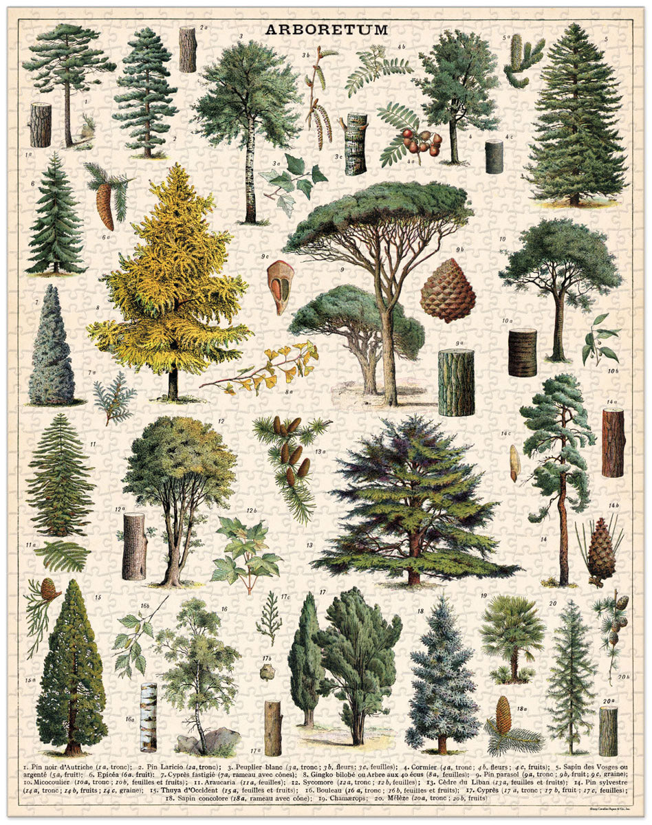 Vintage Puzzle - Arboretum