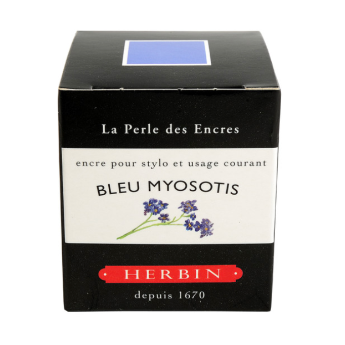 J.Herbin - Fountain Pen Ink - Lavender Blue (Bleu Myosotis) : 30ml