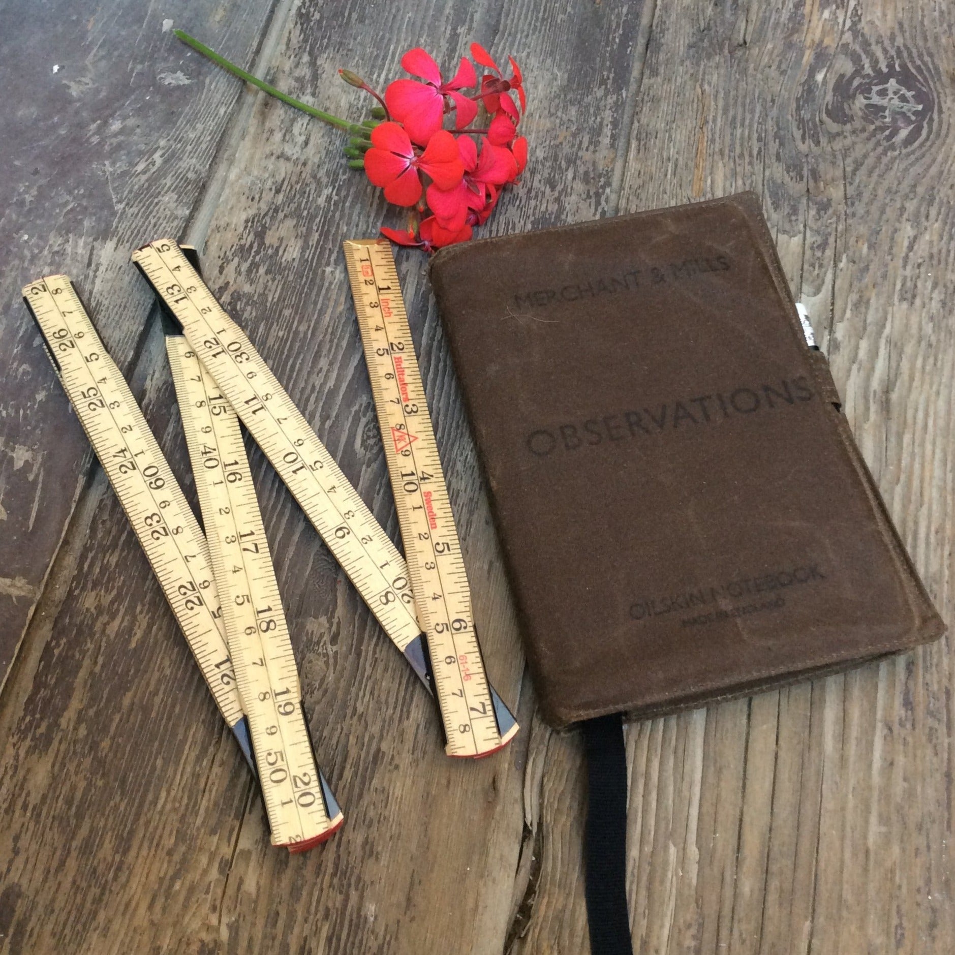 Wooden Folding Ruler