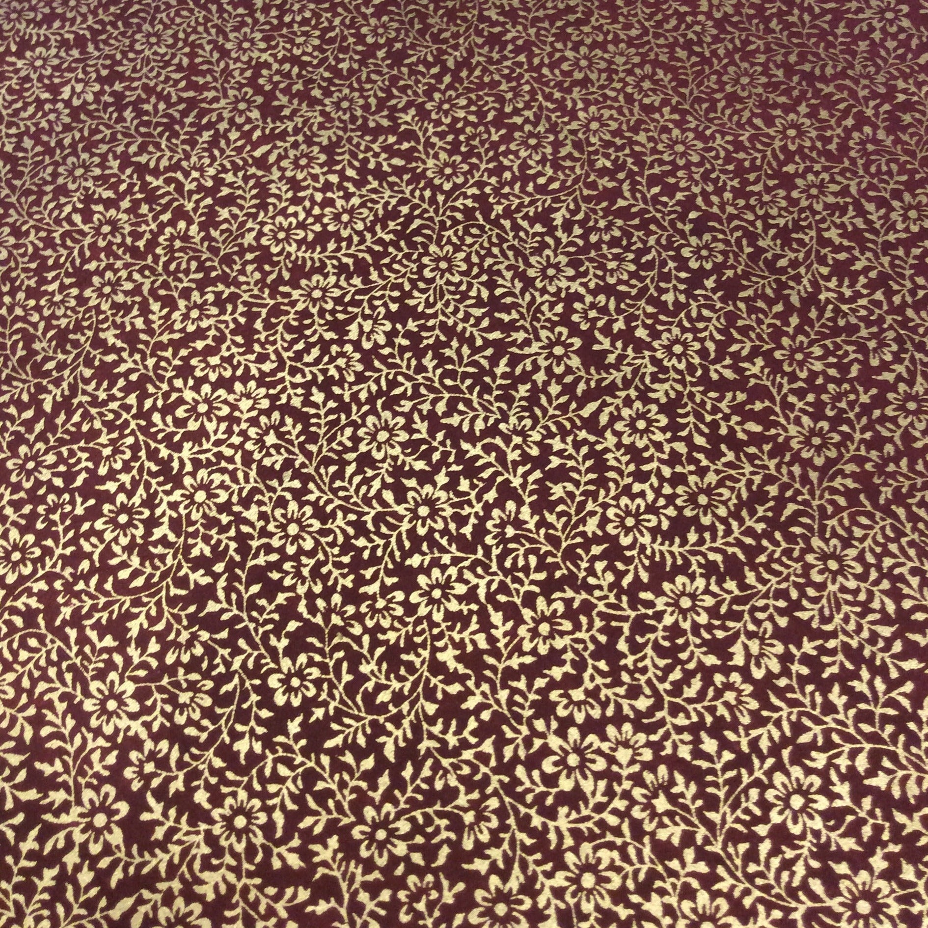 Brown Golden Vine Paper