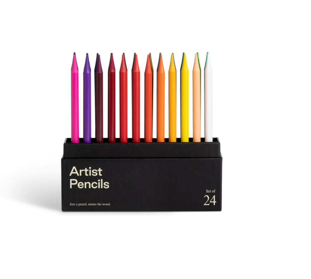 Woodless Artist Pencils - Set of 24