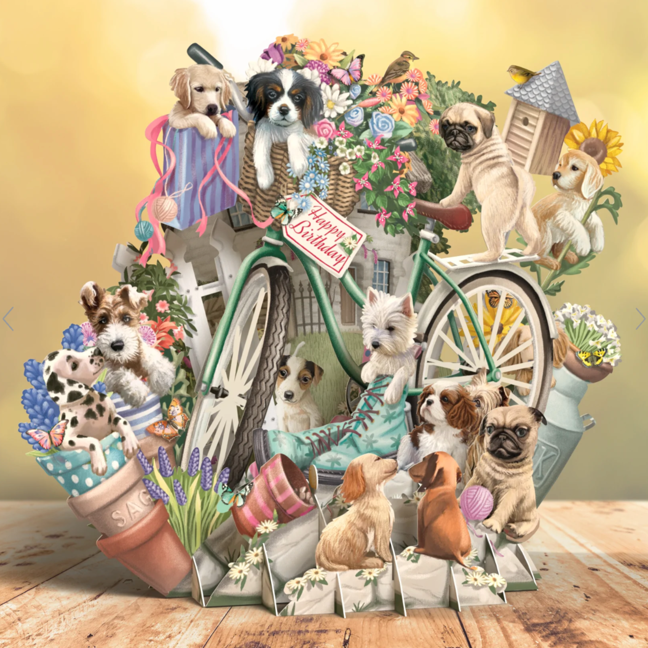 Pop Up Cards - The Puppies