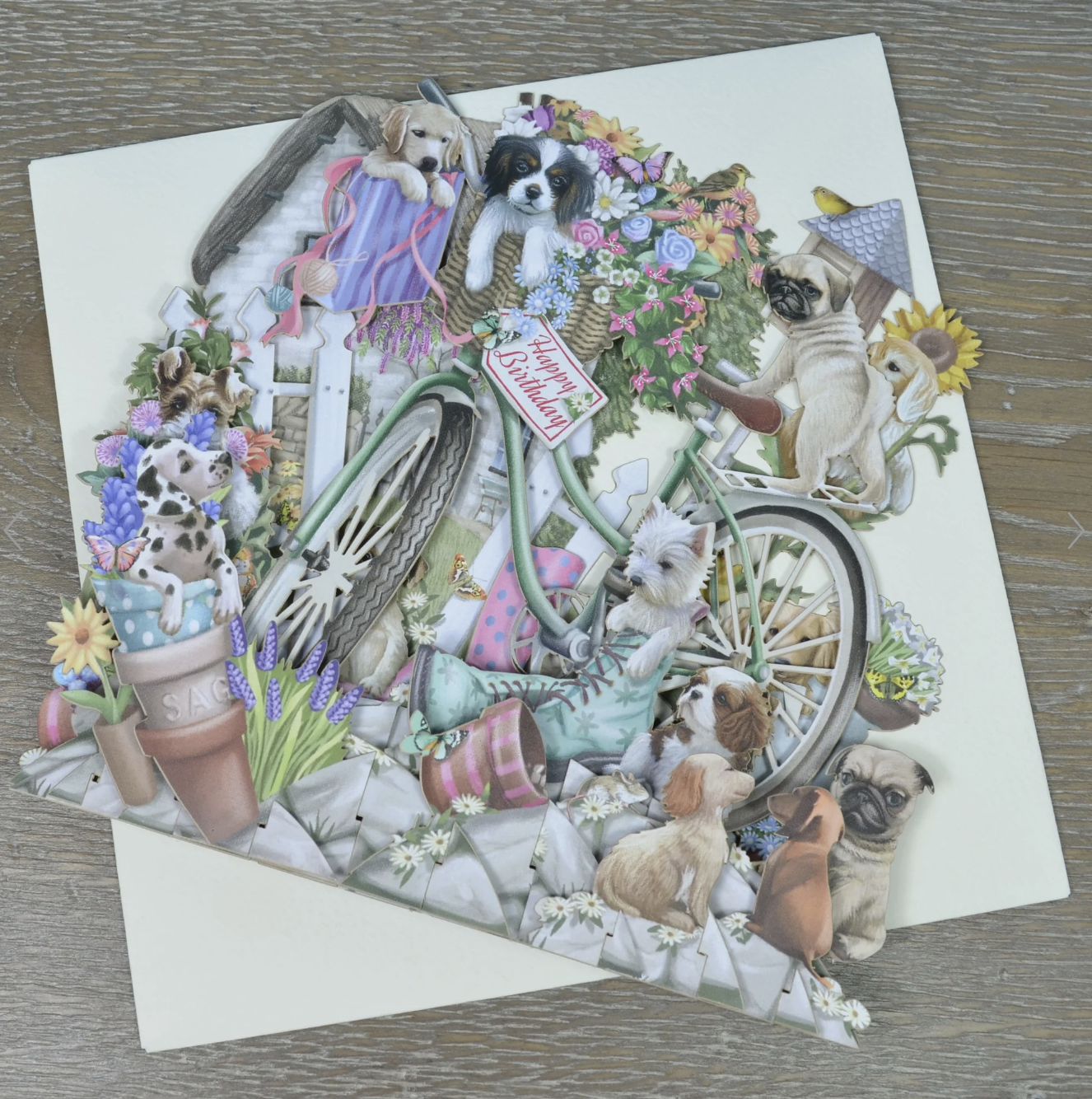 Pop Up Cards - The Puppies