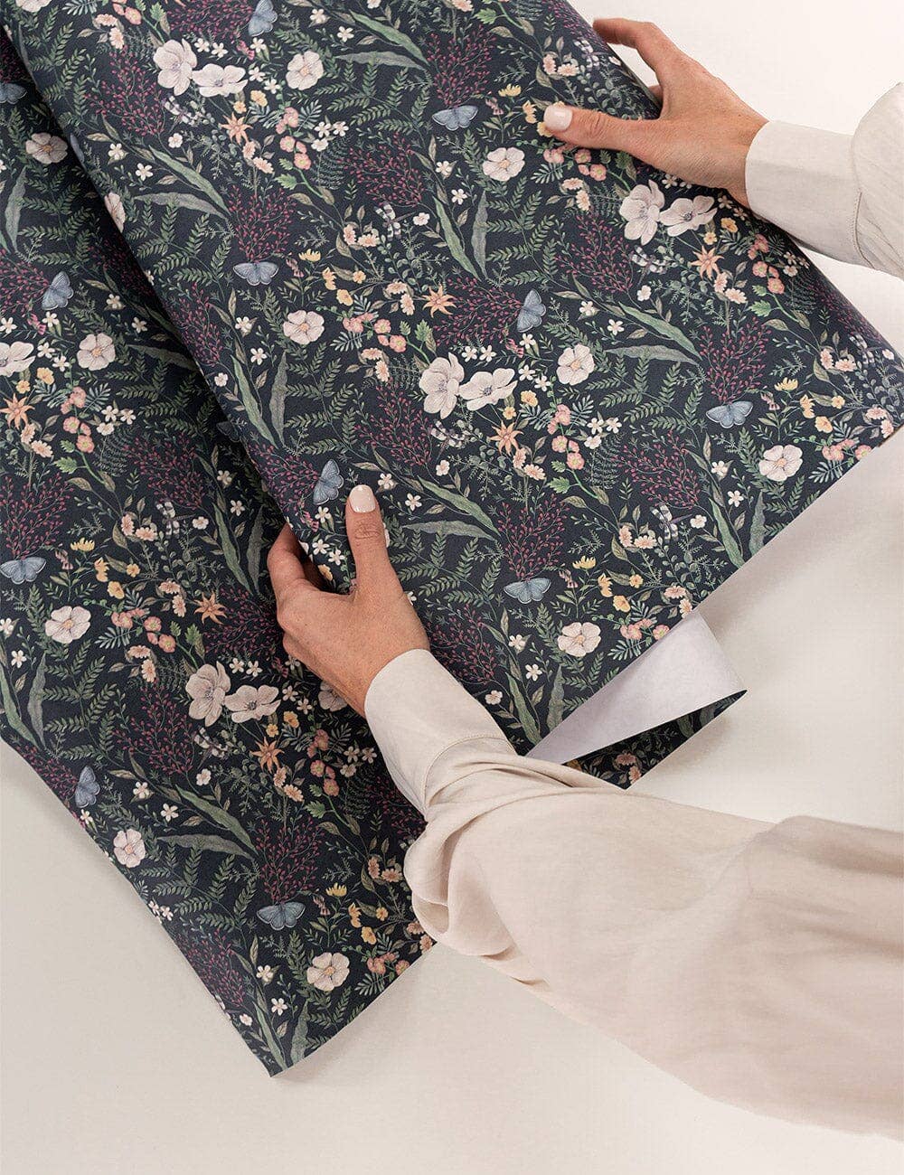 Gift Wrap Roll 3m - Dusk in Bloom