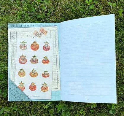 Au jardin - In the garden, Illustrated Journal