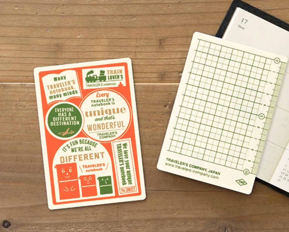 2027 Plastic Sheet - Passport Size