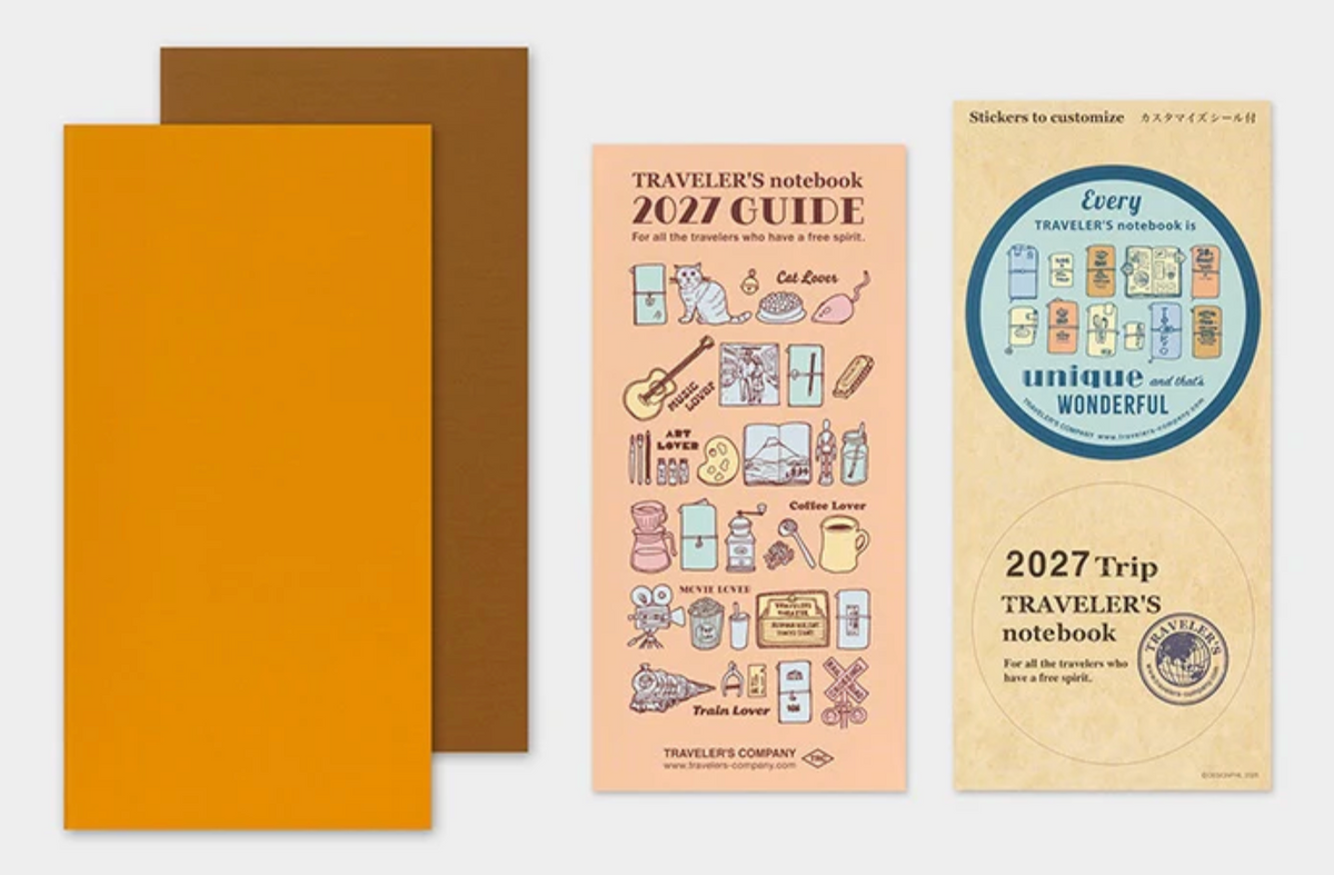 2027 Weekly Vertical Diary Insert