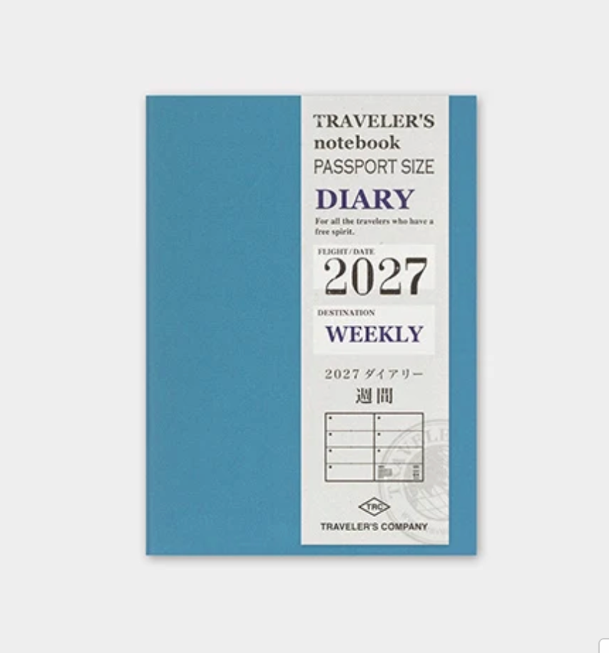 2027 Weekly Insert - Passport Size