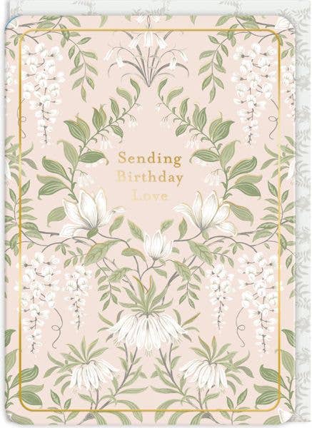 Foil Greeting Card-Parterre