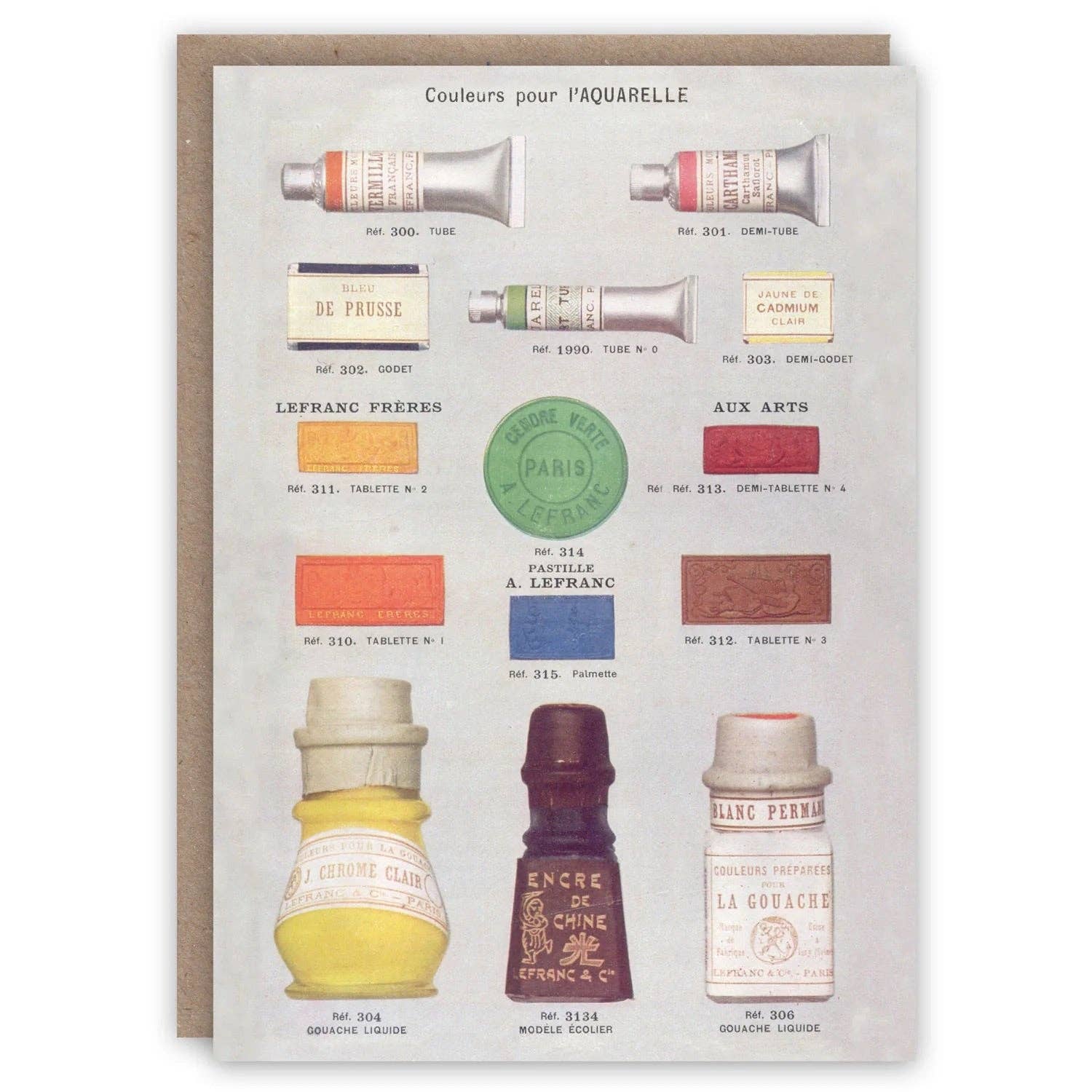 Watercolours Card