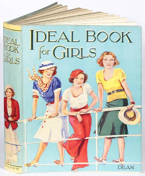 Laser Cut Card-Ideal Book For Girls