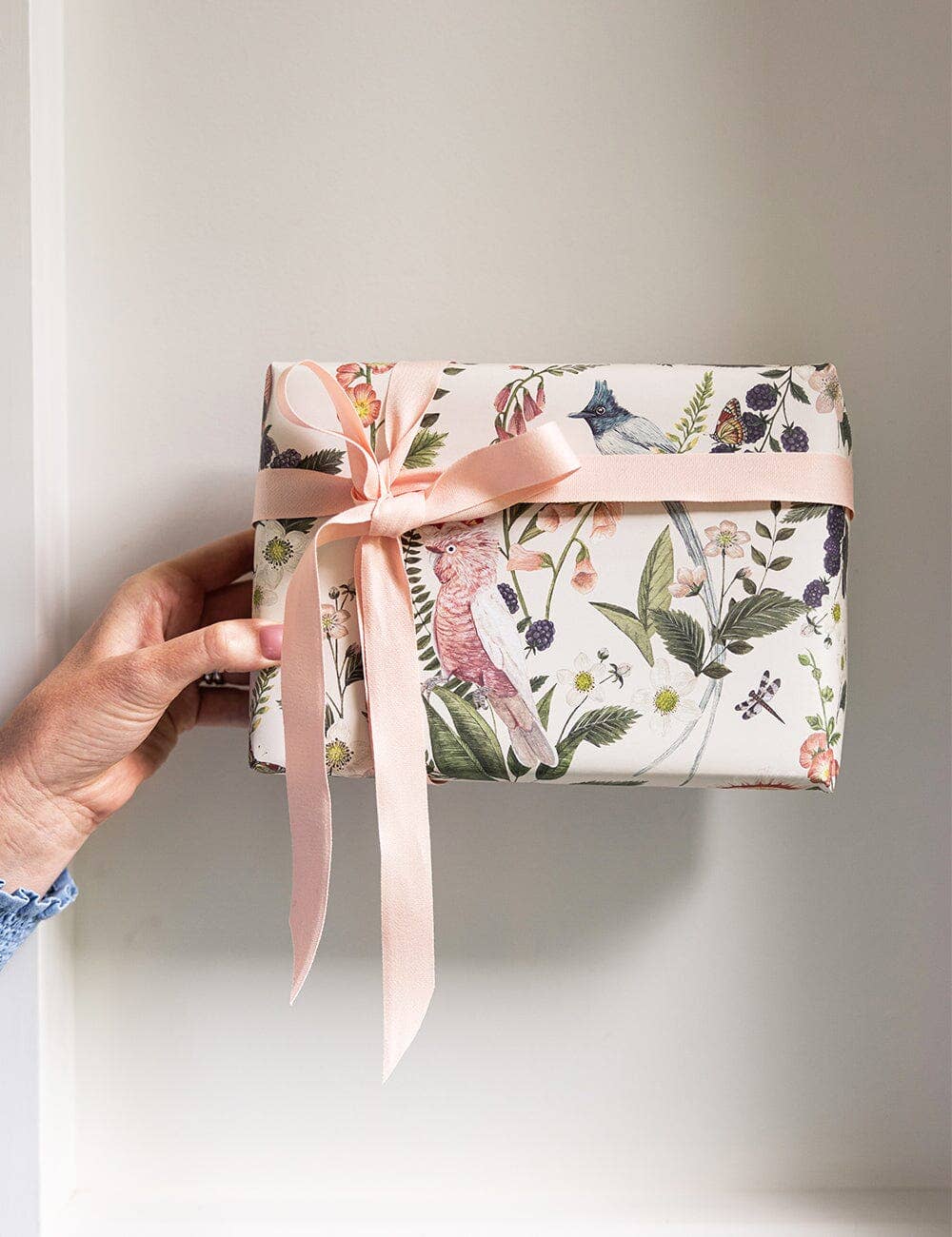 Cockatoo / Dusk In Bloom 6pk Gift Wrap Sheets