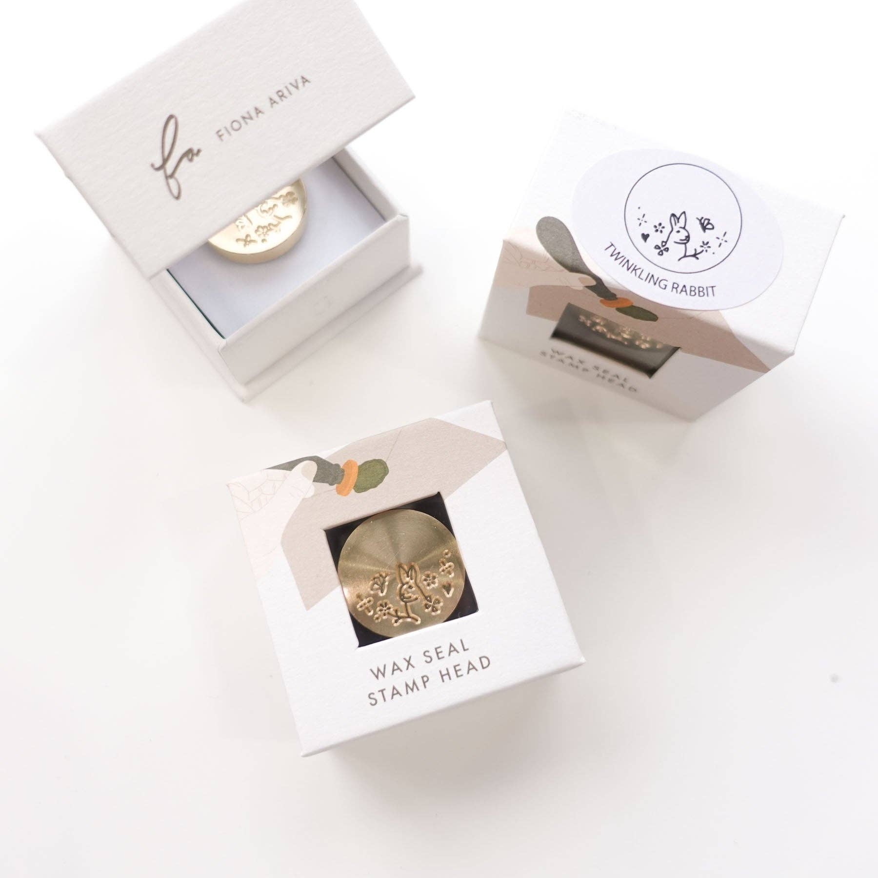Twinkling Rabbit Wax Seal Stamp