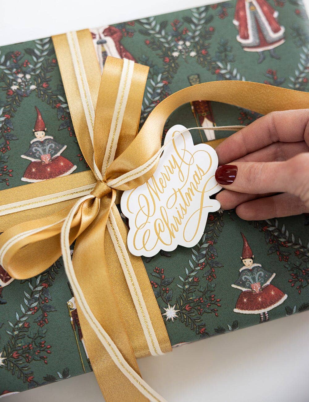 Gift Wrap Roll 30m - Mr & Mrs Claus