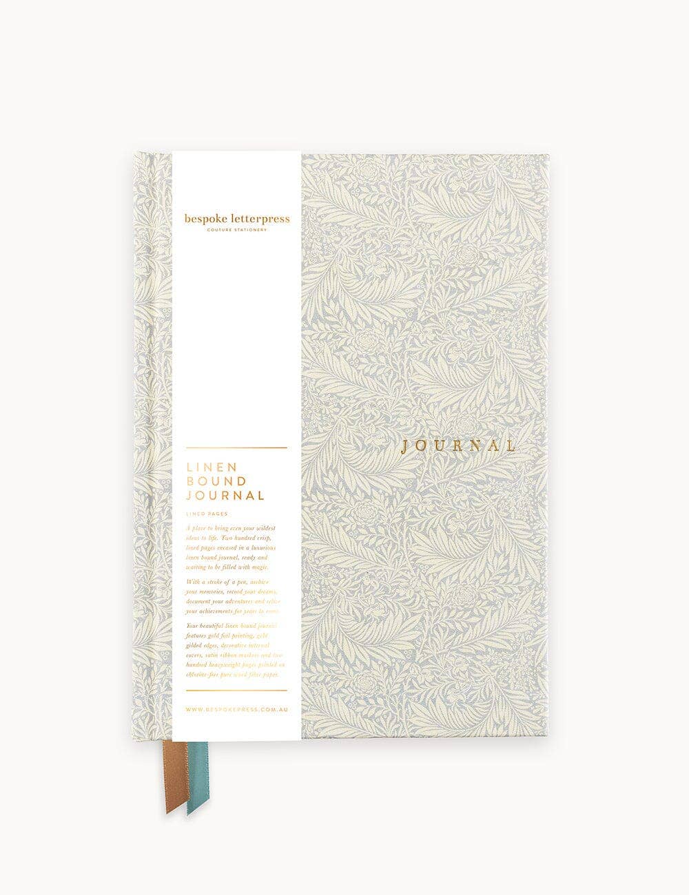Linen Bound Journal - Dune Thicket (Lined Journal)