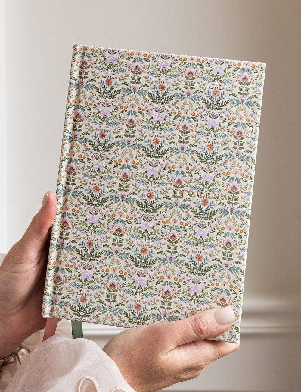 Linen Bound Journal - Bramblefloss (Blank)