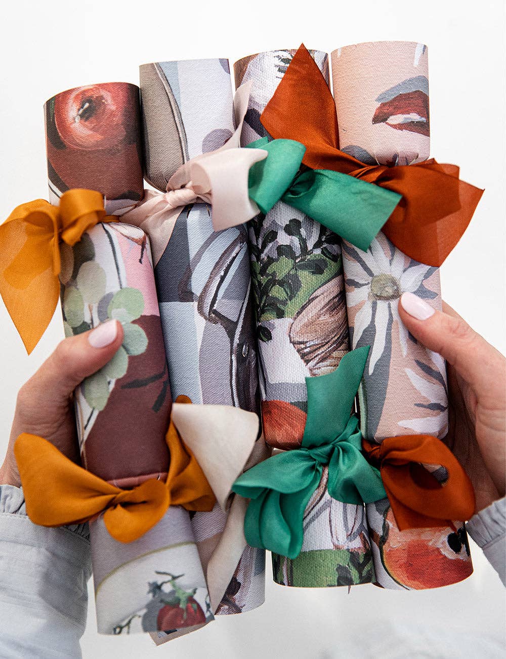 Summer Picnic / Crab & Squid Double Sided Wrap