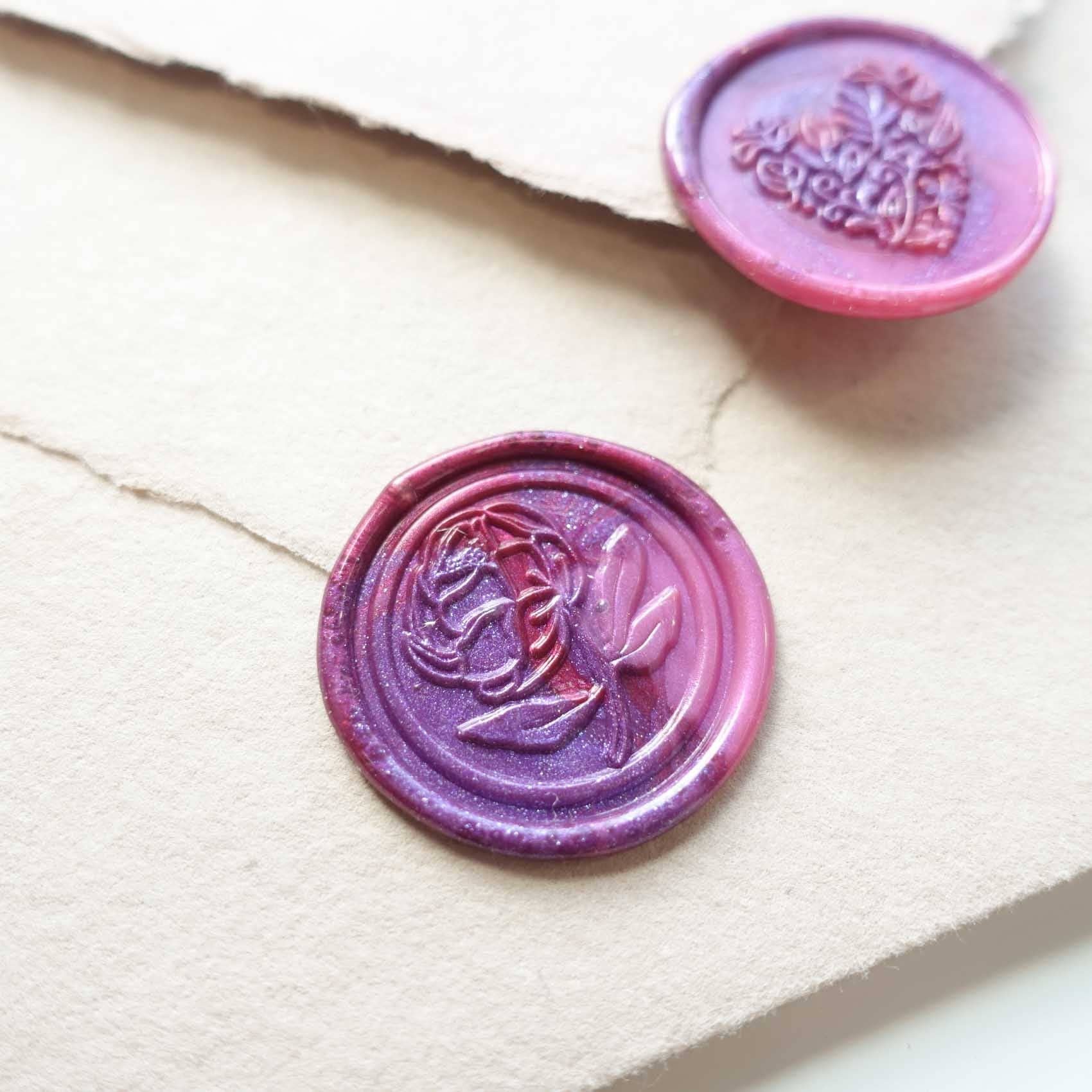 Wax Sealing Beads - Boysenberry Burst 100pc