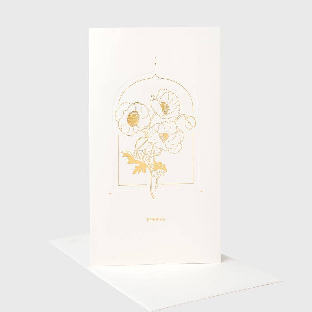 3D Pop-up Card-Poppies