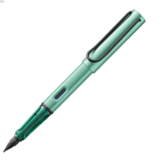 Green fountain pen on a white background with 'LIMITED EDITION' text above.