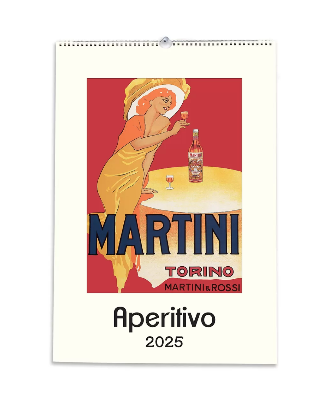 2026 Large Art Calendar - Aperitivo