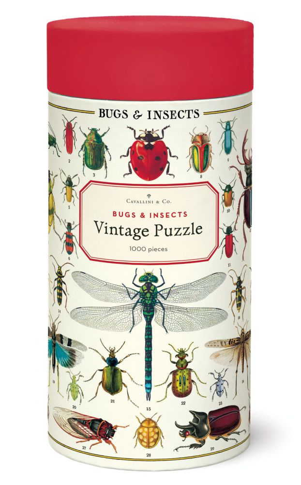 Vintage Puzzle - Bugs & Insects