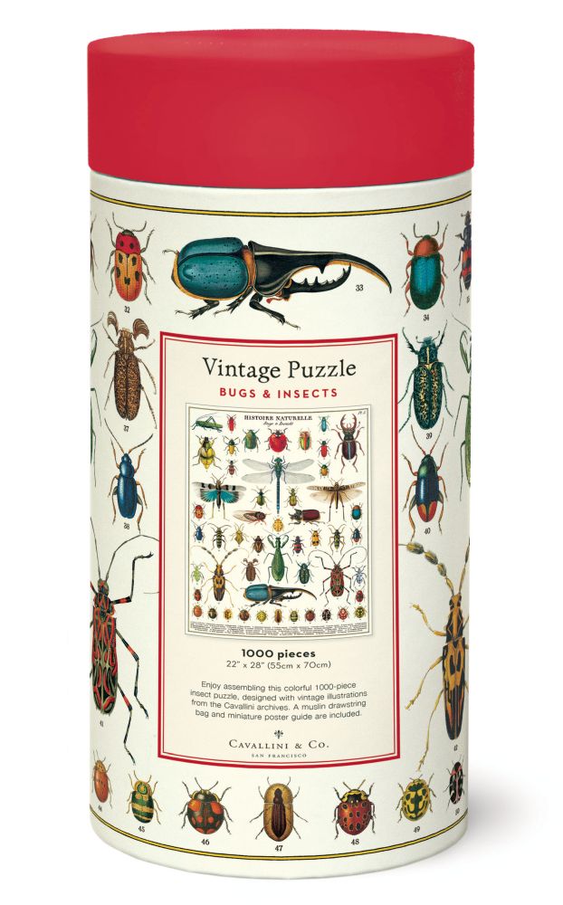 Vintage Puzzle - Bugs & Insects