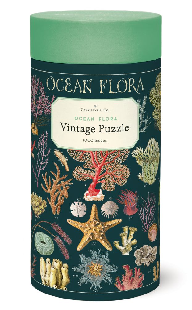 Vintage Puzzle - Ocean Flora