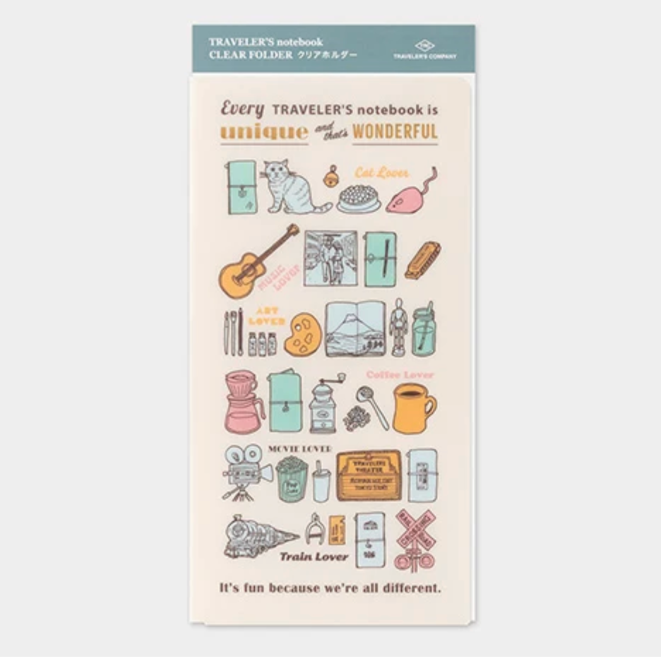 Clear Folder - 2027 Regular Size