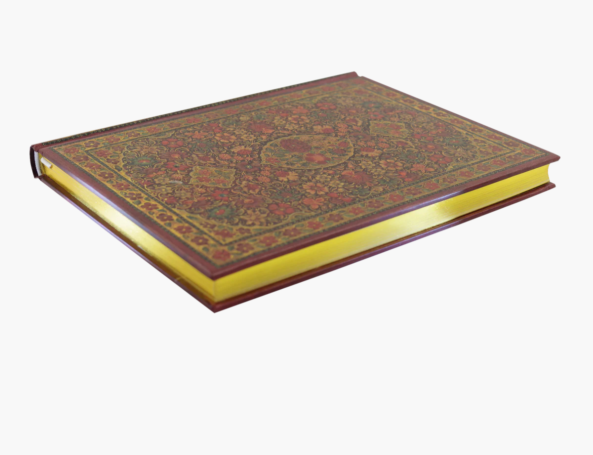 Guilded Floral Journal