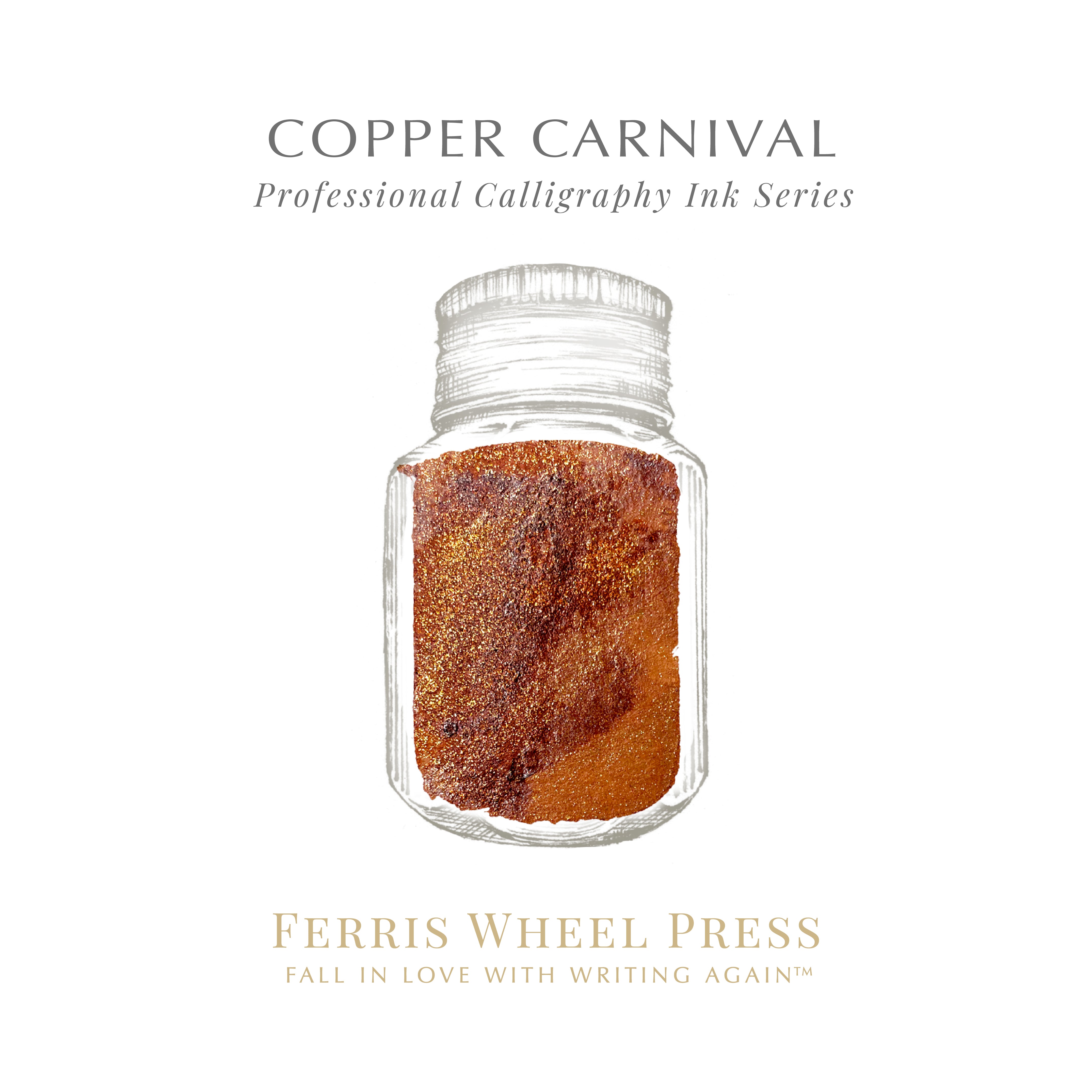 Calligraphy Ink - Copper Carnival