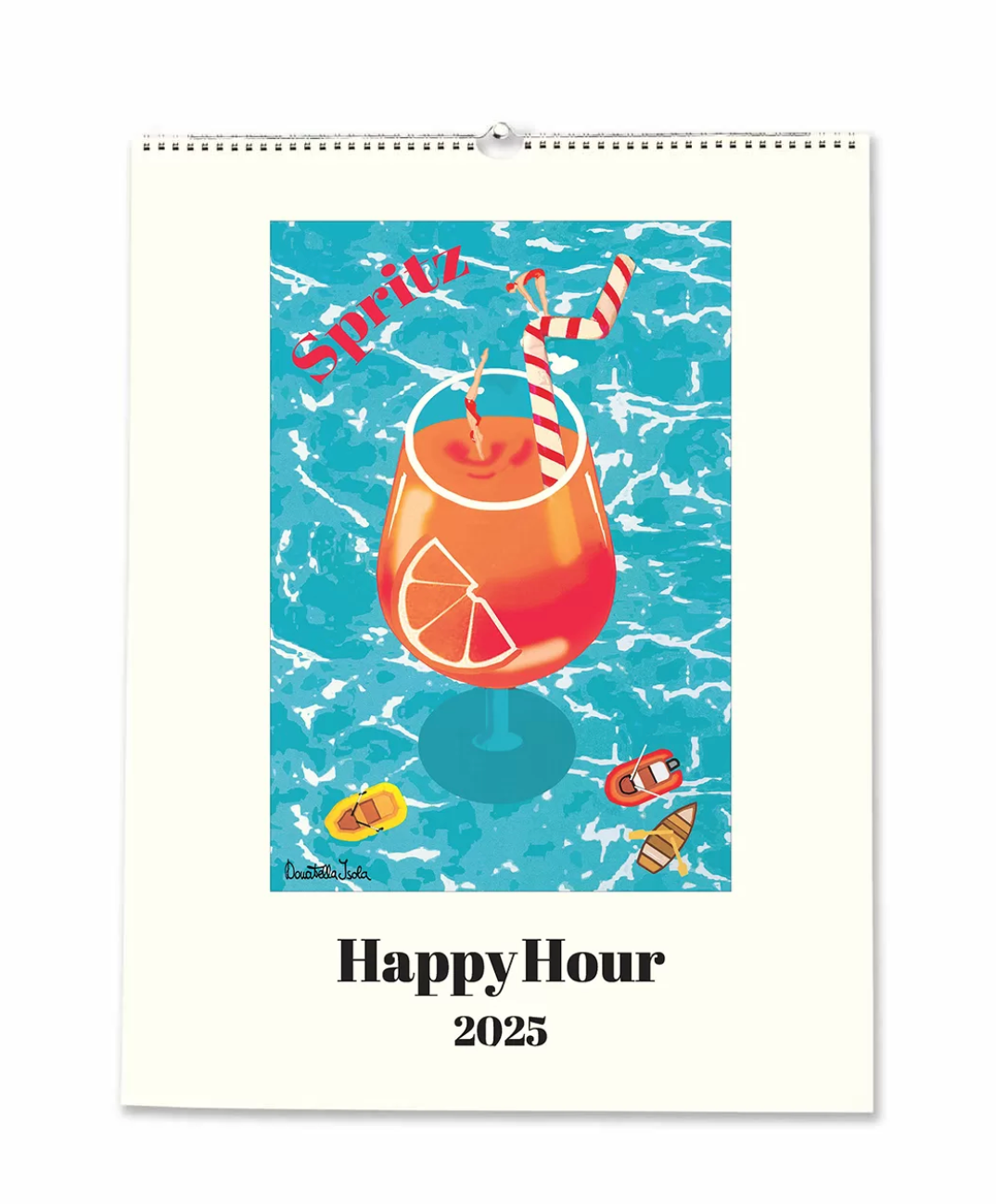 2026 Medium Art Calendar -Happy Hour