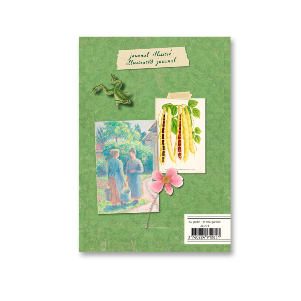 In the Garden Illustrated Journal Back