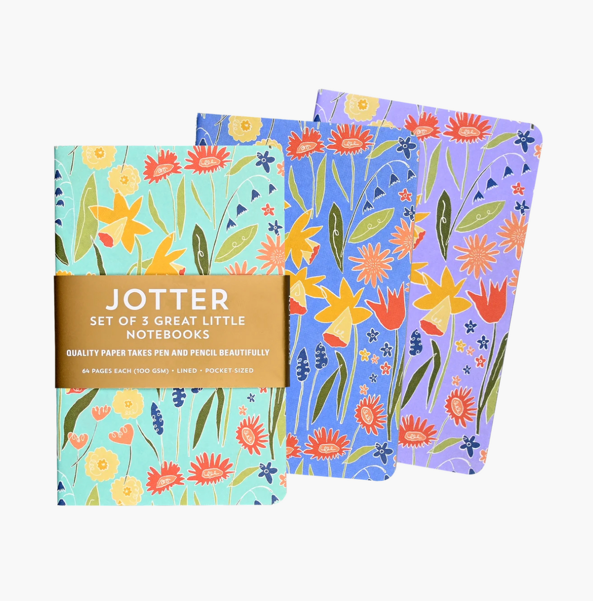 Jotter Mini Notebook Set - Daffodils