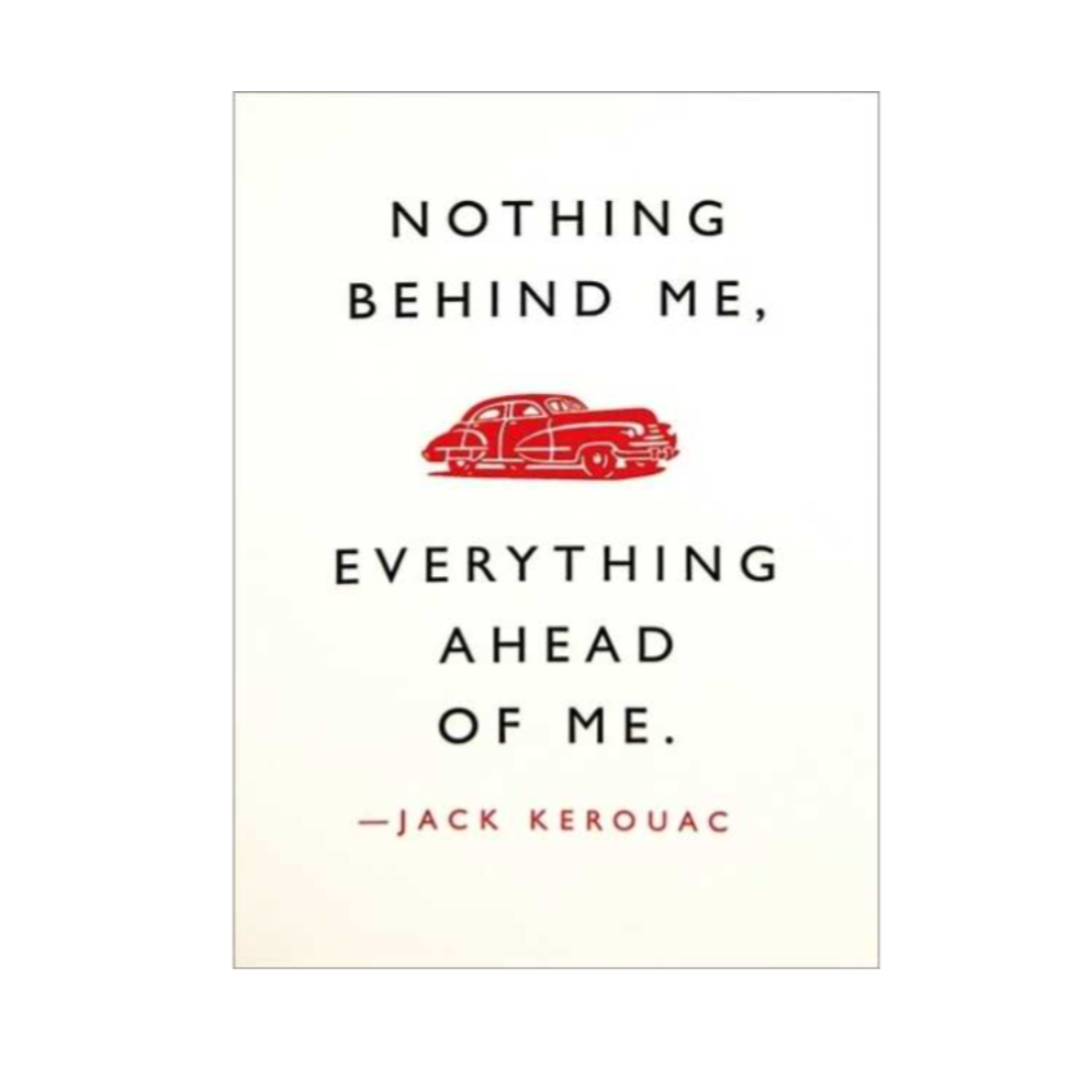 Nothing Behind Me Greeting Card