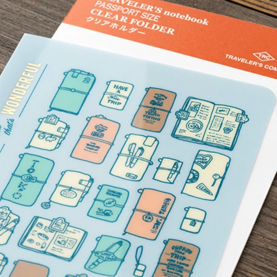 Clear Folder -  2027 Passport Size