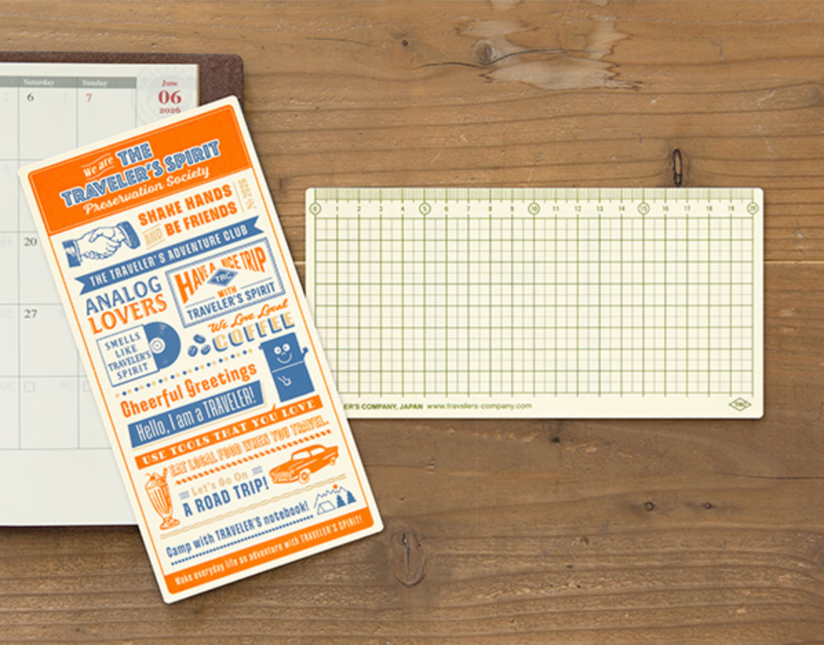 Plastic Sheet - Traveler's Spirit 2026