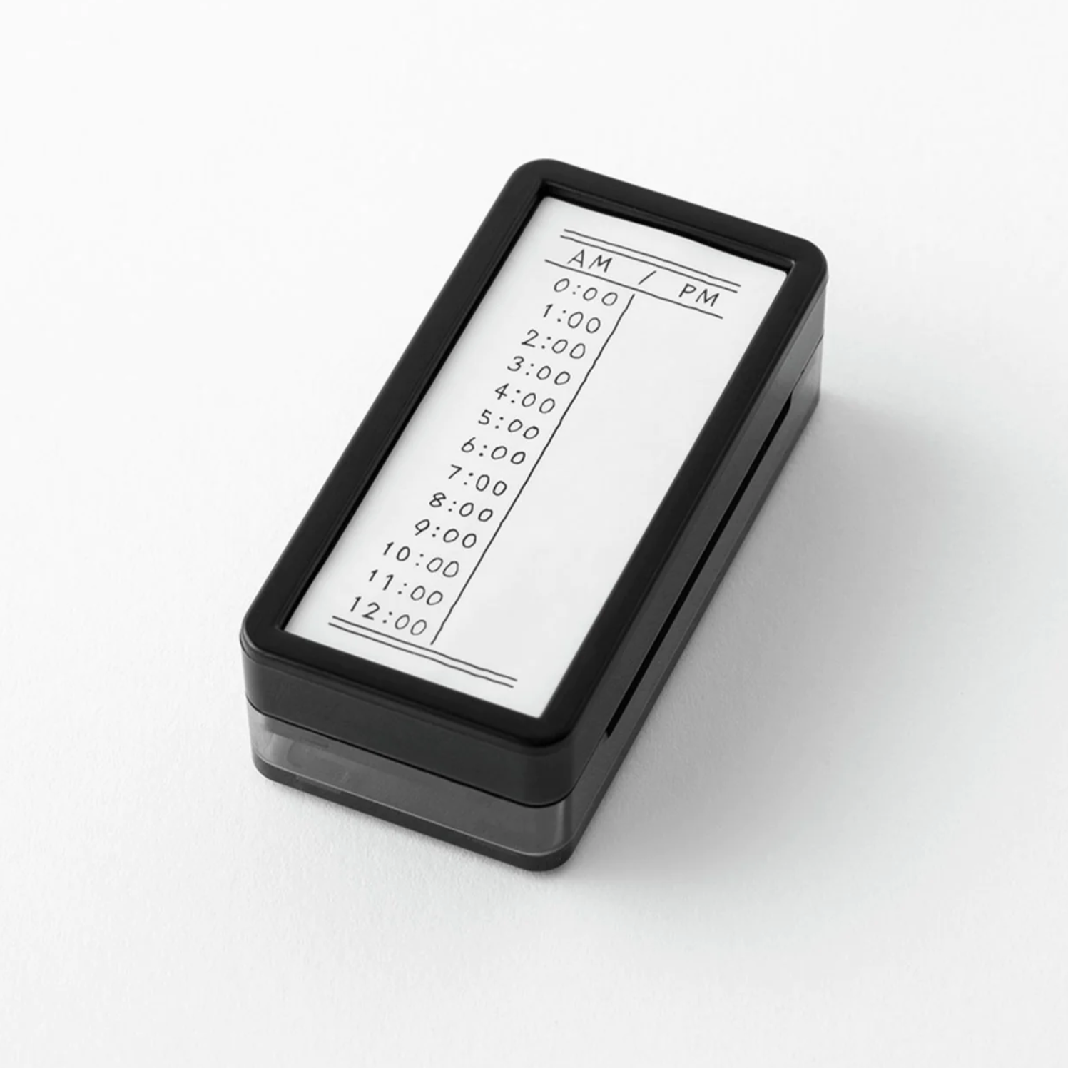 Mini Self-Inking Stamp - Time List