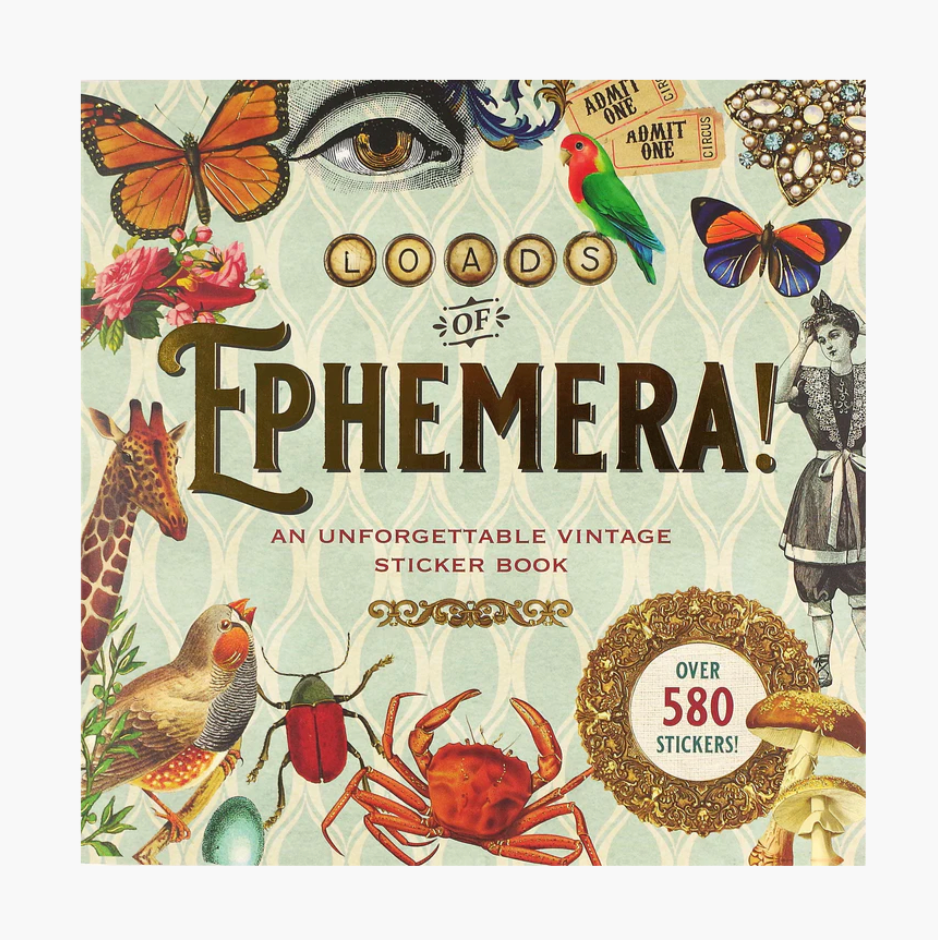 Loads of Ephemera! Sticker Book