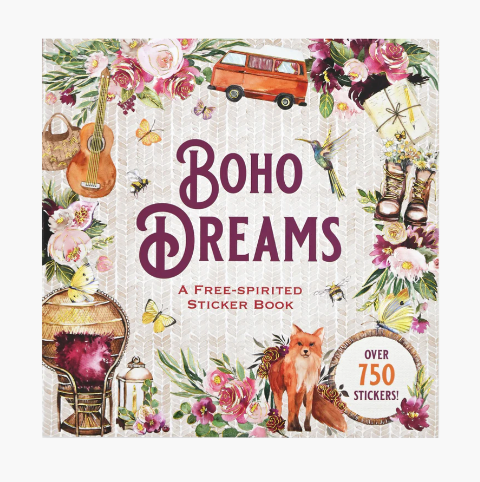 Boho Dreams Sticker Book
