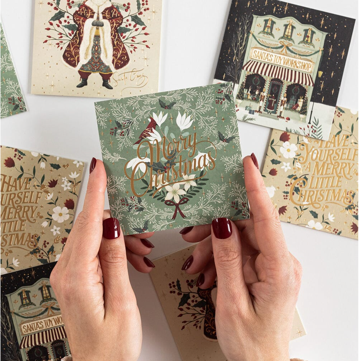 Christmas Greeting Card Boxset - Christmas Village