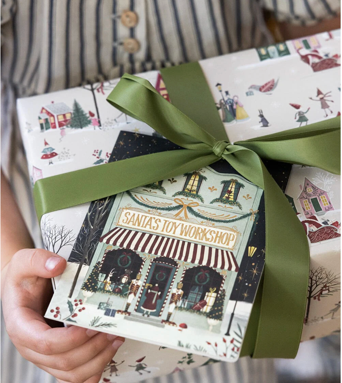 Olive Luxury Satin Ribbon - 10 metres