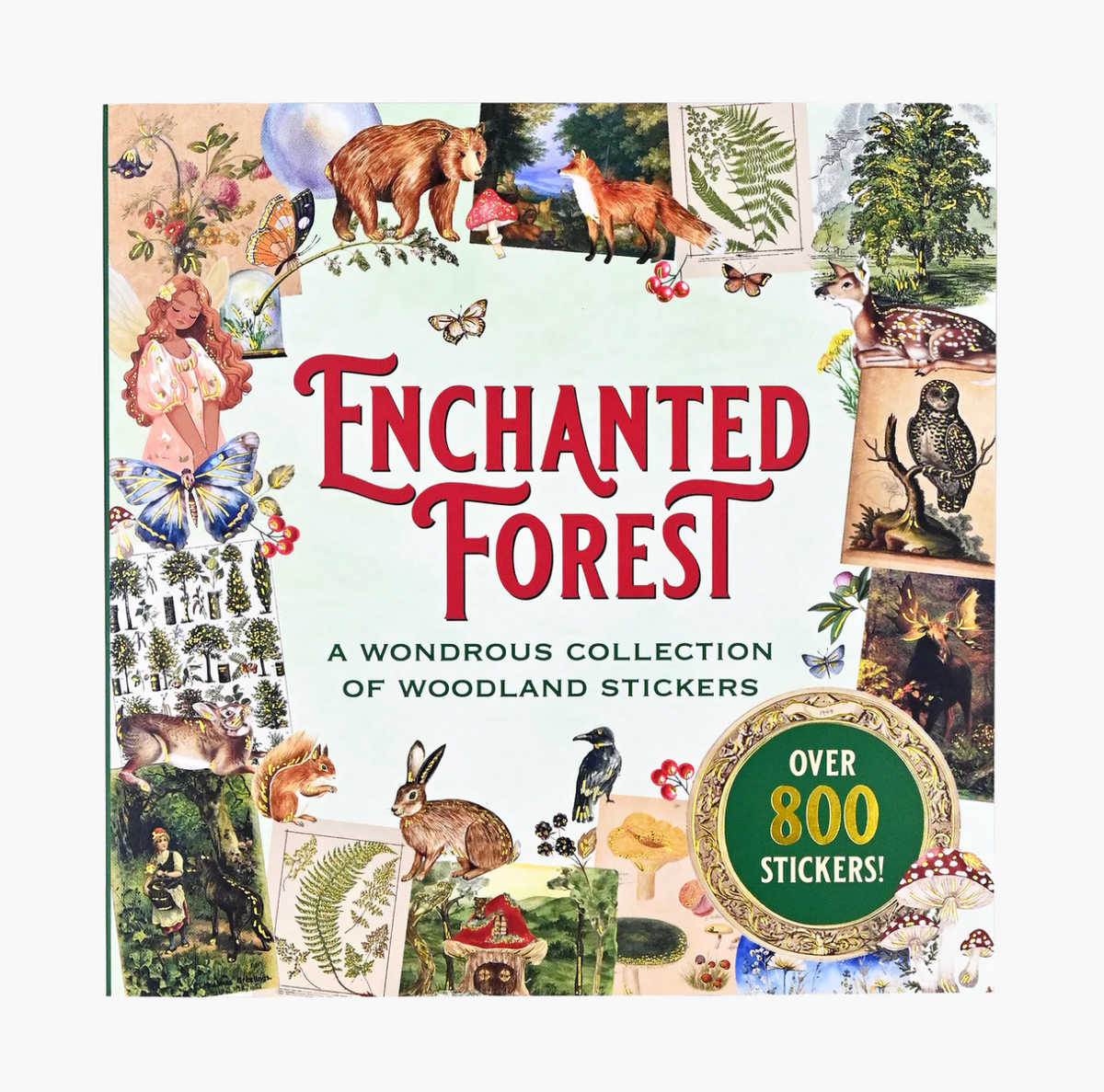 Enchanted Forest Sticker Book
