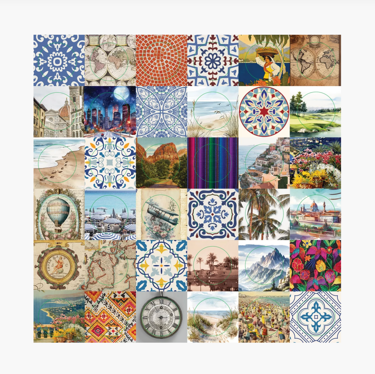 Travel Sticker Book