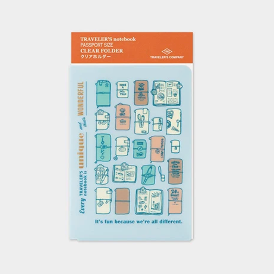 Clear Folder -  2027 Passport Size