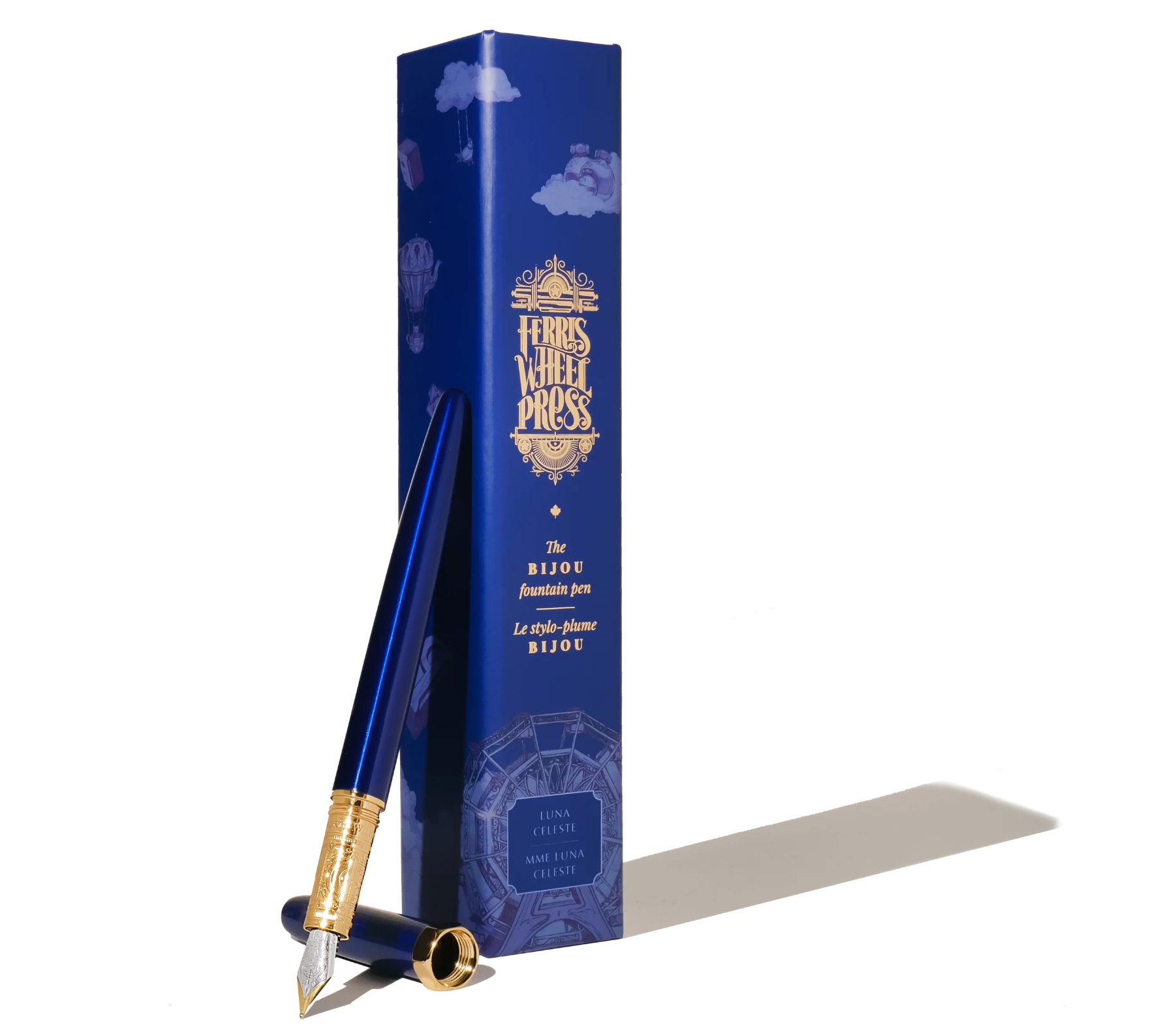 The Bijou Fountain Pen - Luna Celeste