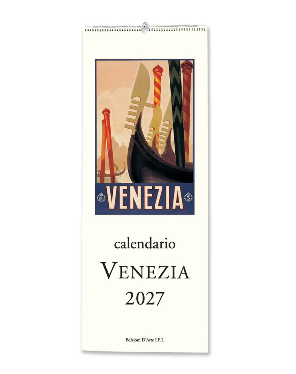 2027 Slim Art Calendar - Venezia