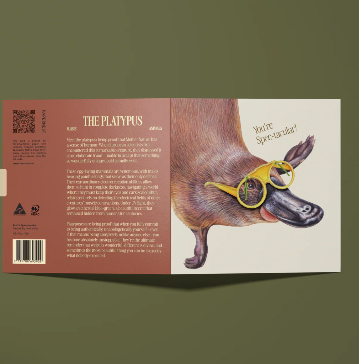 You're Spec-tacular! Greeting Card