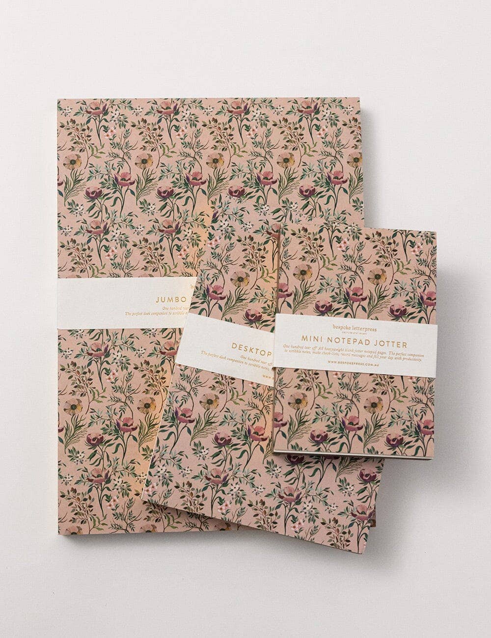 Dancing Poppies Notepad Desktop Jotter